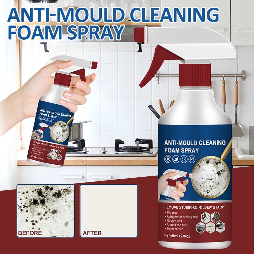 1+1 GRATIS | MoldAway Magic™ - Ihre ultimative Anti-Schimmel-Reinigungsschaumspray-Lösung!