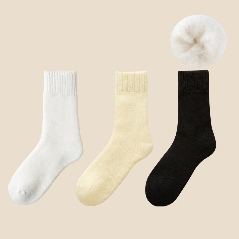 2+1 GRATIS | Kuschelige Unisex-Winter-Thermosocken aus Samt™ - Halten Sie Ihre Füße warm und stilvoll