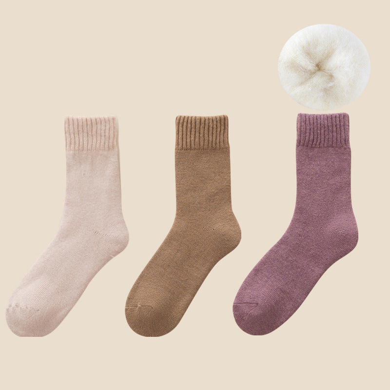 2+1 GRATIS | Kuschelige Unisex-Winter-Thermosocken aus Samt™ - Halten Sie Ihre Füße warm und stilvoll