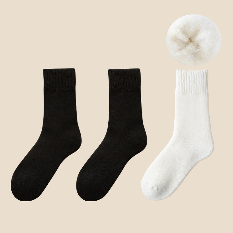 2+1 GRATIS | Kuschelige Unisex-Winter-Thermosocken aus Samt™ - Halten Sie Ihre Füße warm und stilvoll