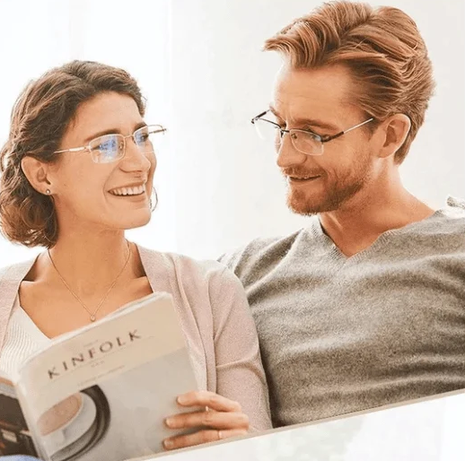 DualView™ - Verbesserte Lesebrille für optimale Klarheit in jeder Umgebung!