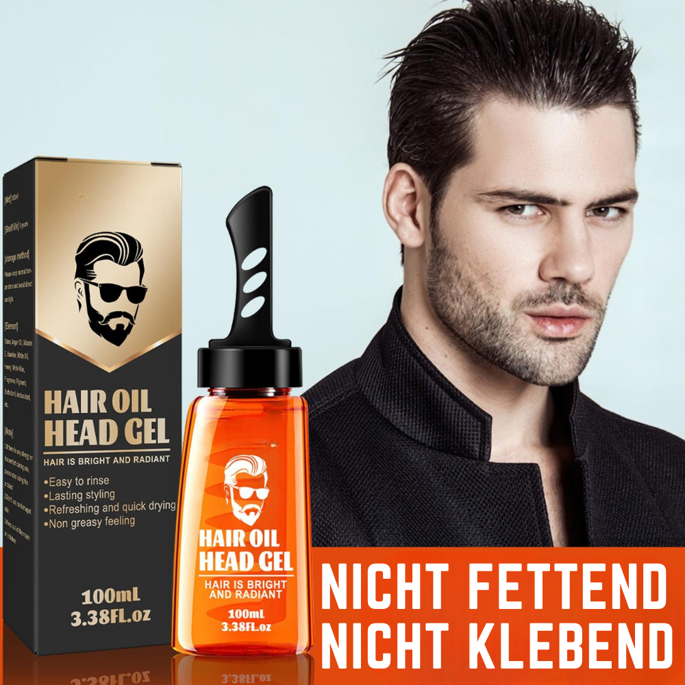 1+1 GRATIS | TwinGroom™ - 2-in-1-Haargel mit Kamm