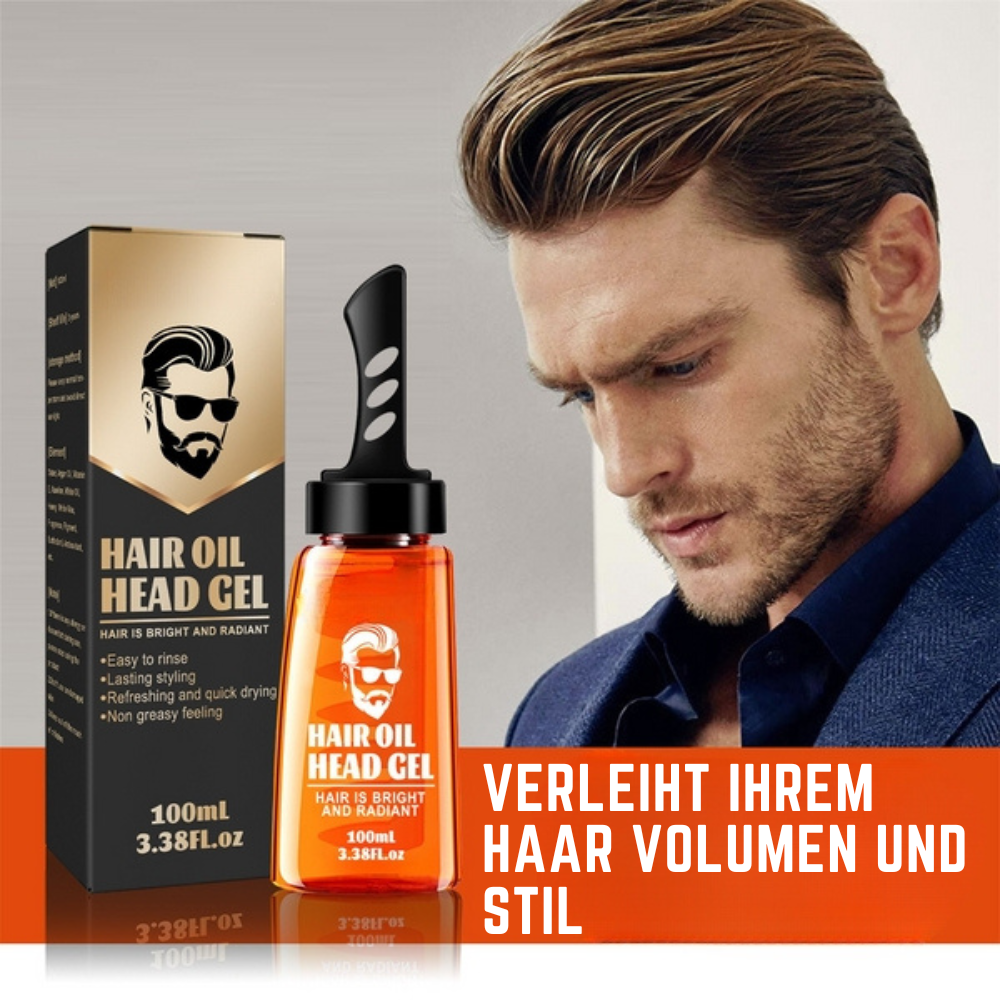 1+1 GRATIS | TwinGroom™ - 2-in-1-Haargel mit Kamm