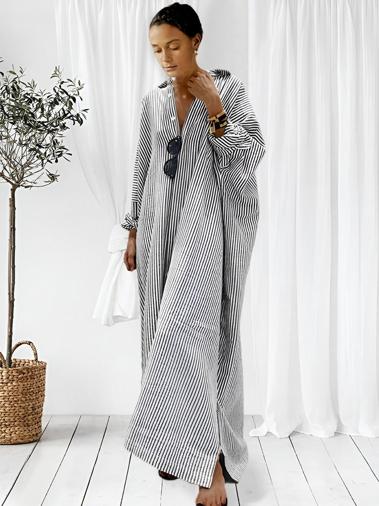 Elga | Damen Bequemes Kleid