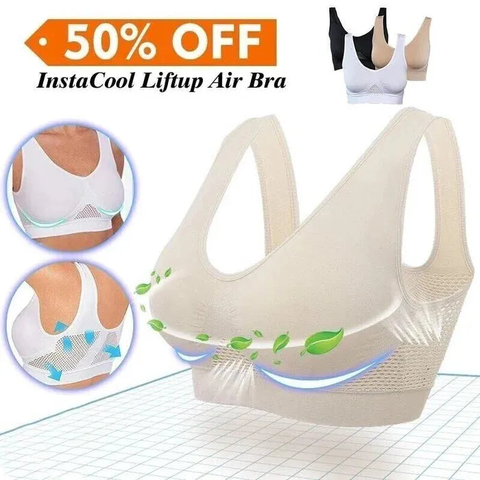 1+1 GRATIS | Lucia™ Liftup Air Bra - Bleiben Sie den ganzen Tag kühl und atmungsaktiv!