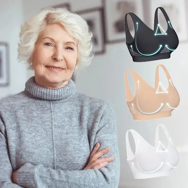 1+1 GRATIS | Lucia™ Liftup Air Bra - Bleiben Sie den ganzen Tag kühl und atmungsaktiv!